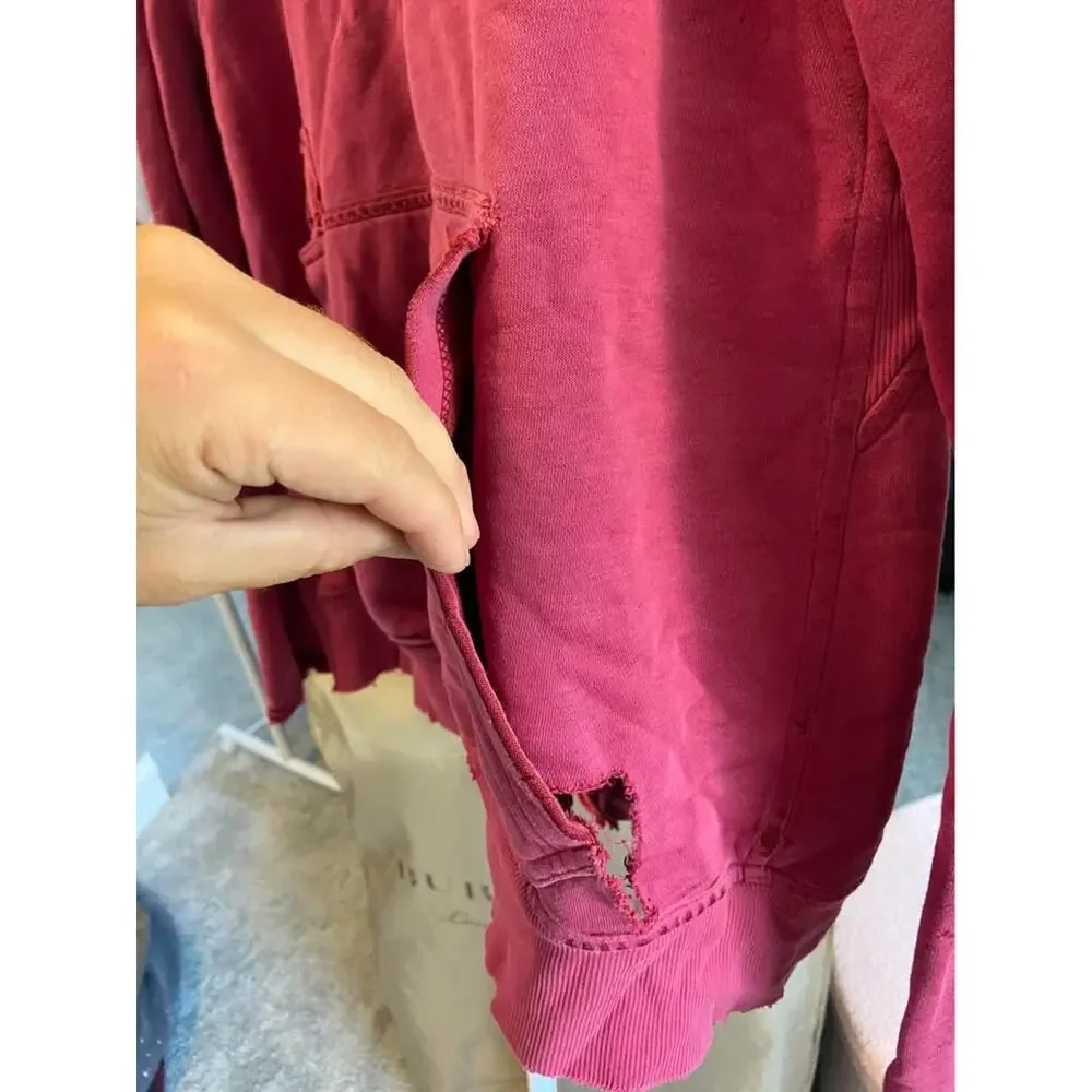Arcteryx distressed sweater Large